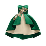 Kid Girl INS Show Embroidered Princess Dress