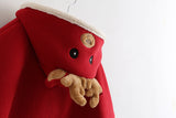 Kids Plush Cape Autumn Winter Extra Shawl Christmas Coats