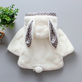 Kid Baby Girl Capes Autumn Winter Woolen Shawl Velve Coats