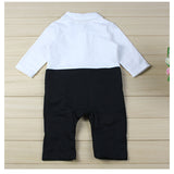 Baby Boy Long Sleeve Spring Gentleman Climbing Suit 2 Pcs Sets