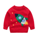 Kid Baby Boy Girl Autumn Winter Christmas Warm Knit Sweaters