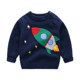 Kid Baby Boy Girl Autumn Winter Christmas Warm Knit Sweaters