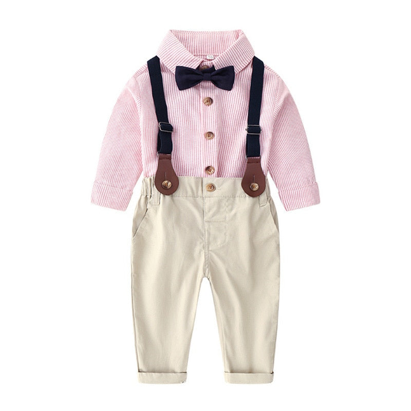 Spring Notion Boys' 4-Piece Suspender Outfit, India | Ubuy