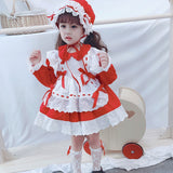 Baby Girl Spanish Lolita Birthday Christening Boutique Party Dresses 1-7 Years