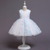 Kid Baby Girls Dress Petal Sweet Princess Vestidos Tutu Dresses