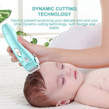 Baby Hair Cutter Electric Clipper Low Noise Strong Power Haircut Trimmer