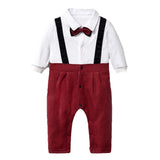 Baby Boys Suits Vest Hat Formal Outfit Party Formal Set 3 Pcs