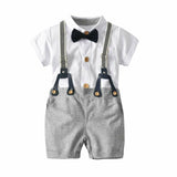 Baby Boys Gentleman Clothes Sets Wedding Party Clothing Suit 2Pcs - honeylives