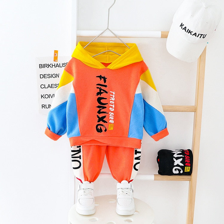 Baby Boy Clothes Cotton Thick Warm 2 Pcs Suit
