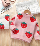 Kid Baby Girls  Autumn Cute Sweet Sweaters