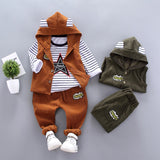 Kid Baby Boys Set Outfis Star Toddler Long Sleeve Sets 2 Pcs