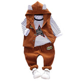 Kid Baby Boys Set Outfis Star Toddler Long Sleeve Sets 2 Pcs