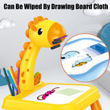 Kid LED Drawing Board Painting Table Desk Educational Learning