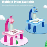 Kid LED Drawing Board Painting Table Desk Educational Learning