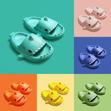 Kid Baby Slippers Cartoon Shark Summer Baby Soft Sole Anti-Slip Shoes