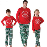 Family Matching Pajamas Suit Family Look Mother Daughter Christmas Sleepwear