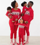 Family Matching Christmas Family Look Print Home Pajamas