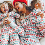Christmas Pajamas Family Look Matching Cotton Nightwear Sleepwear