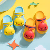 Baby Slippers Cartoon Summer Flip Flops Beach Slippers Shoes