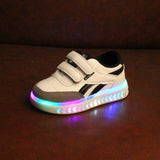 Boy Girl Casual Led Luminous Glowing Lighted Shoes
