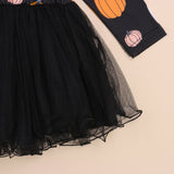 Halloween Kids Baby Girls Pumpkin Printed Dress 0-4Y