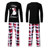 Family Christmas Pajamas Mommy Daughter Son Matching Outfit Nightwear