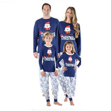 Family Christmas Pajamas Matching Adult Women Kids Sleepwear