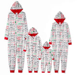 Family Matching Christmas Pajamas Mother Daughter Kid Sleepwear