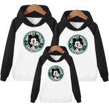 Family Matching Spring Autumn Pullover Hoodie Tops