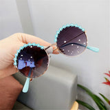Kids Sunglasses Polarized Metal Frame UV400 Summer Beach Eyeglasses