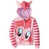 Kids Girls Spring Casual Pony Coats