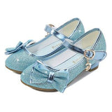 Girls Princess Shoes Butterfly Princess Shoes Crystal Single Shoes