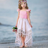 Toddler Girls Sleeveless Princess Wedding Dresses