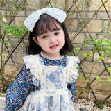 Autumn Girls Fashion Floral Dresses 1-6 Years