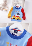 Kid Boys Autumn Winter Cartoon Sweater