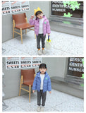 Winter Boys Girls Padded Down Jacket Outerwear Coat