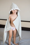 Kids Newborn Baby Towel Cotton Bathrobe Baby Bath Towel Beach Poncho - honeylives