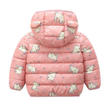 Winter Baby Toddler Animal Dinosaur Pattern Polka Dots Stars Print Coat