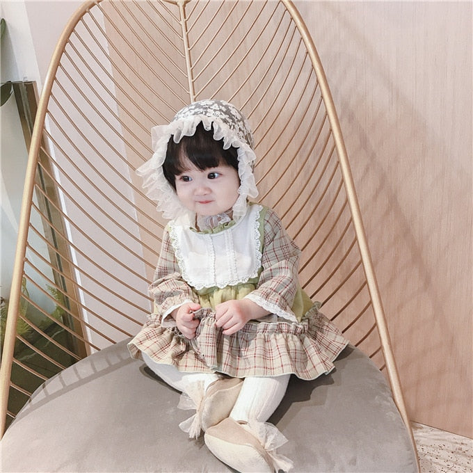 Baby Girl Spanish Dress Lolita Princess Birthday Christening Party Gown Boutique Dresses