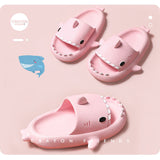 Kid Baby Slippers Cartoon Shark Summer Baby Soft Sole Anti-Slip Shoes