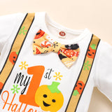 0-18M Babies Halloween Pattern Long Sleeve 3 Pcs Sets