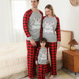 Christmas Pajamas Family Matching Outfits Father Mother Kids Sleepwear