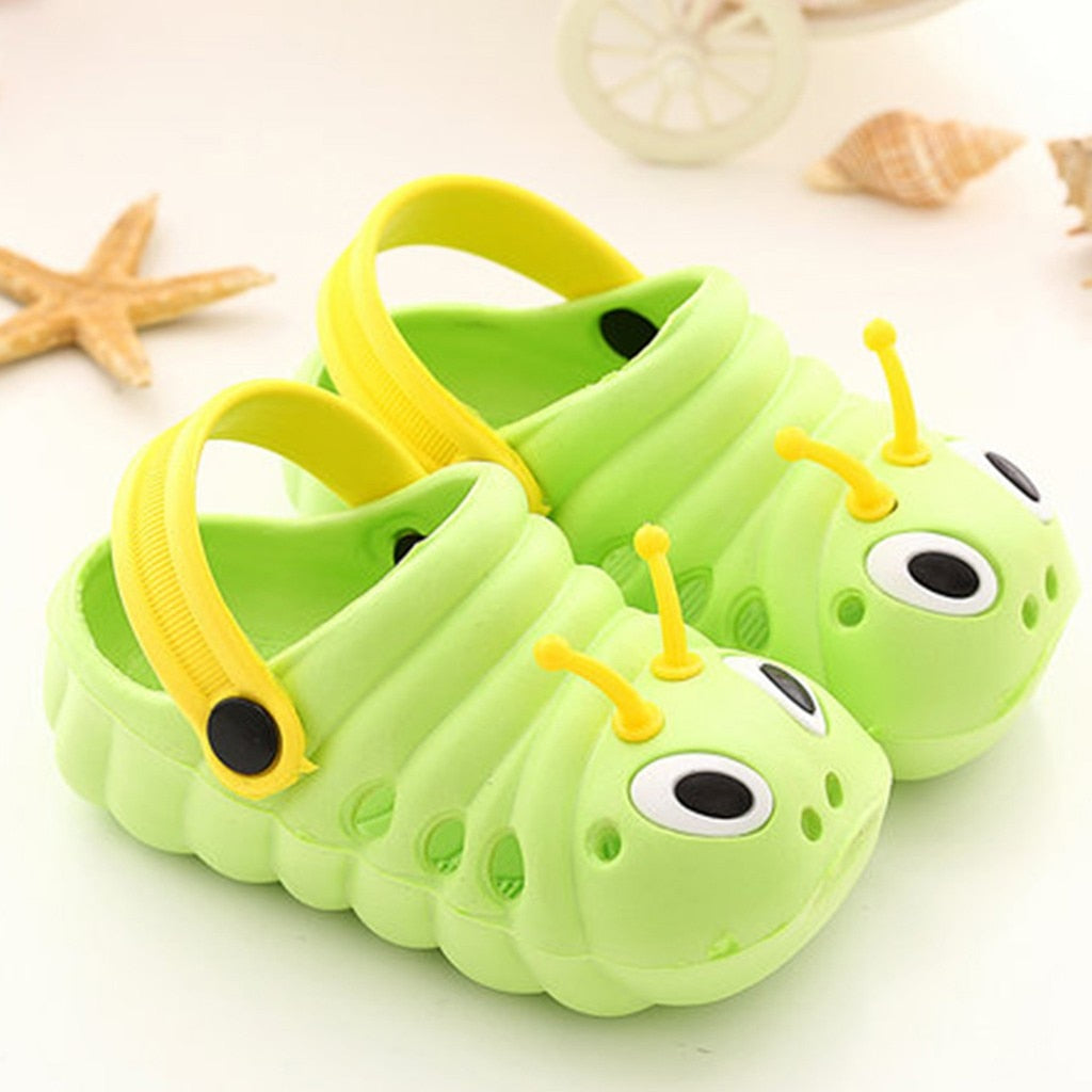 Toddler Baby Cartoon Cute Flip Soft Sole Shoes Beach Summer Slippers - honeylives