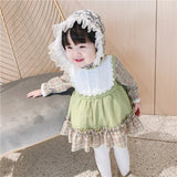 Baby Girl Spanish Dress Lolita Christening Party Gown Boutique Dresses