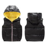 Autumn Winter Baby Boys Girl Down Vest Warm Coat