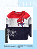 Kid Boy Trendy Knit Long-sleeved Round Neck Sweater