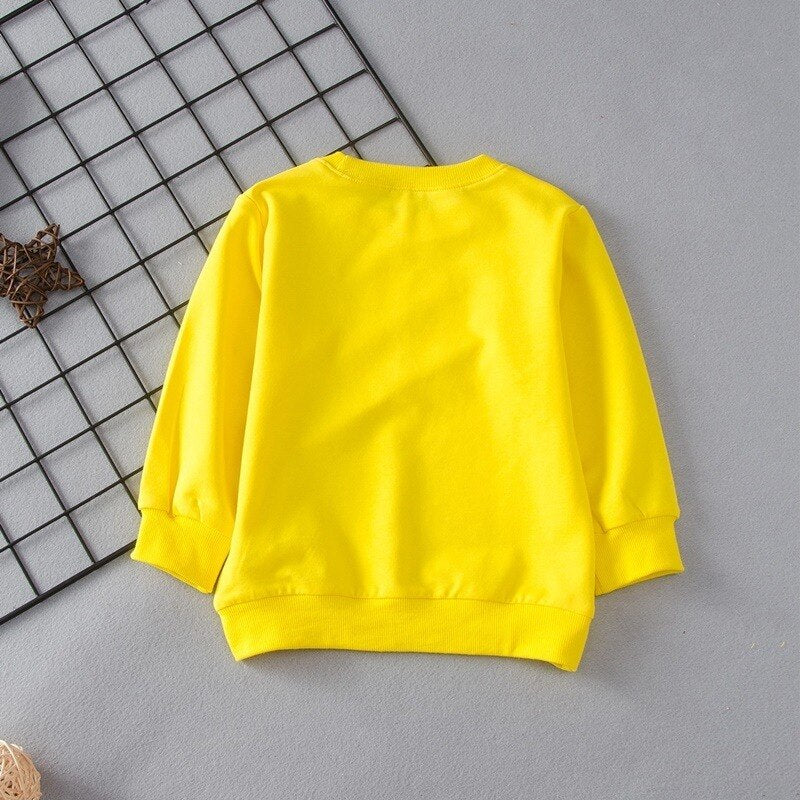 Girl Boy Cotton Cup Pear Dot Print Casual T-shirt Tops  2-6 Years