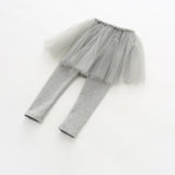 Baby Girls Skirts Legging Tutu Layer Skinny Spring Autumn Pants 1-6 Years