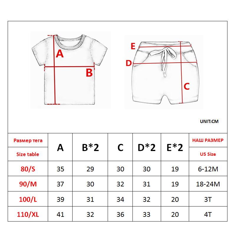 Toddler Boy Sports Clothing Set Casual T-shirt Suit Football Uniforms - honeylives