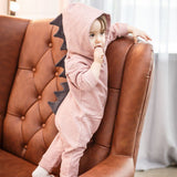 Infant Baby Boy Girl Romper Hooded Romper Jumpsuit Cute Outfits - honeylives
